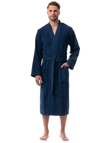 Morgenstern Men's Hooded Bathrobe (Grey) – Reg Wilkinson's Men's Wear