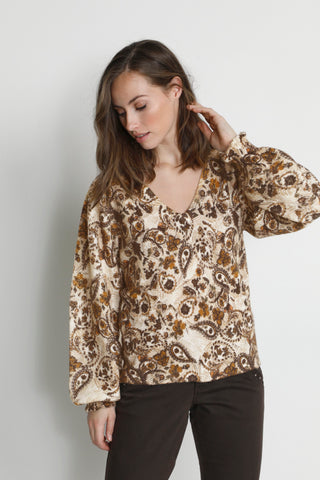 Cream - CRVIOLA PULLOVER