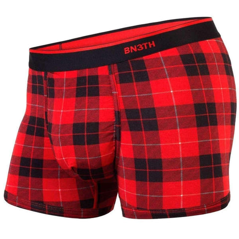 BN3TH - CLASSIC TRUNK BOXER FIRESIDE PLAID RED