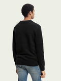 Scotch & Soda - Contrast gradient crewneck sweater