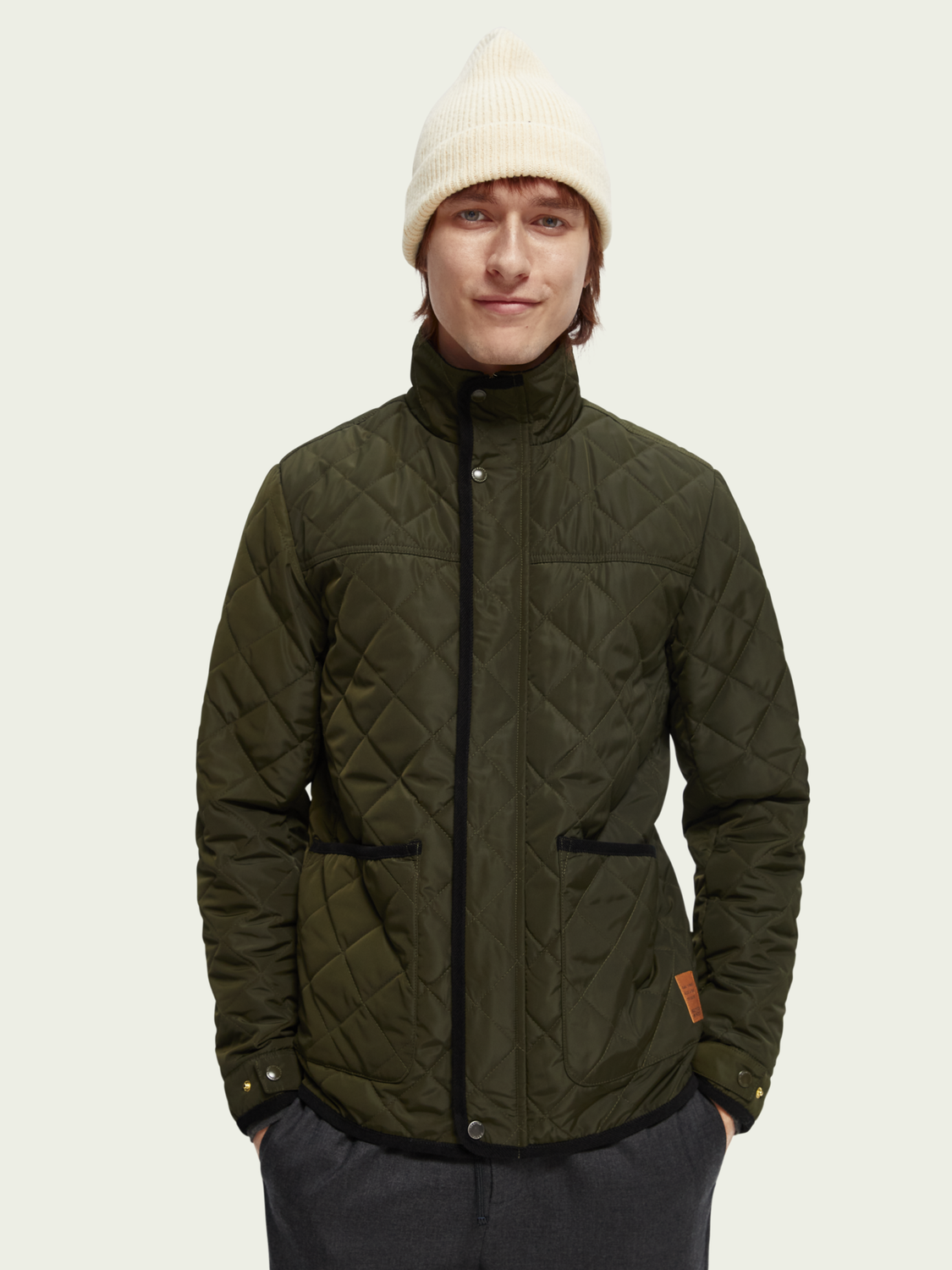 Scotch and soda men's quilted jacket best sale
