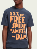 Scotch & Soda -  Free spirit artwork T-shirt